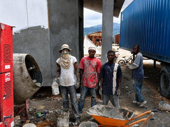 Local crews building the SABS prototype