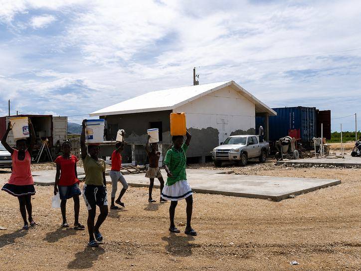 SABS construction — Haiti program, 2011