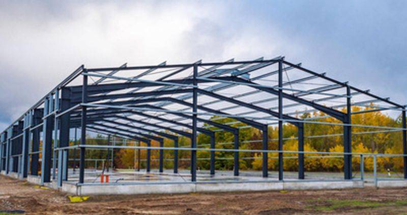 Metal-frame construction
